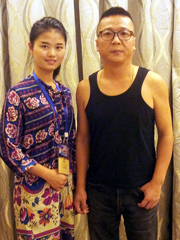 2012 洞头老友记演唱会，温州吉田造型提供现场妆造服务